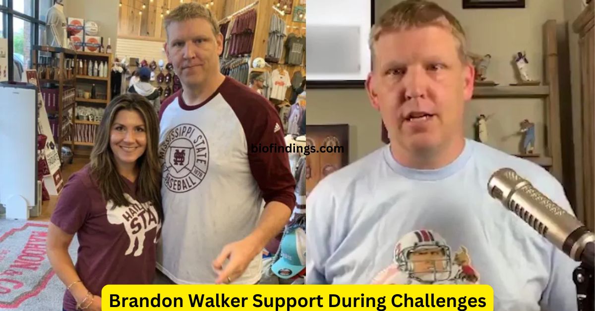 Brandon Walker Support During Challenges